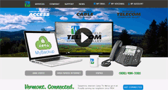 Desktop Screenshot of greenmountainaccess.net